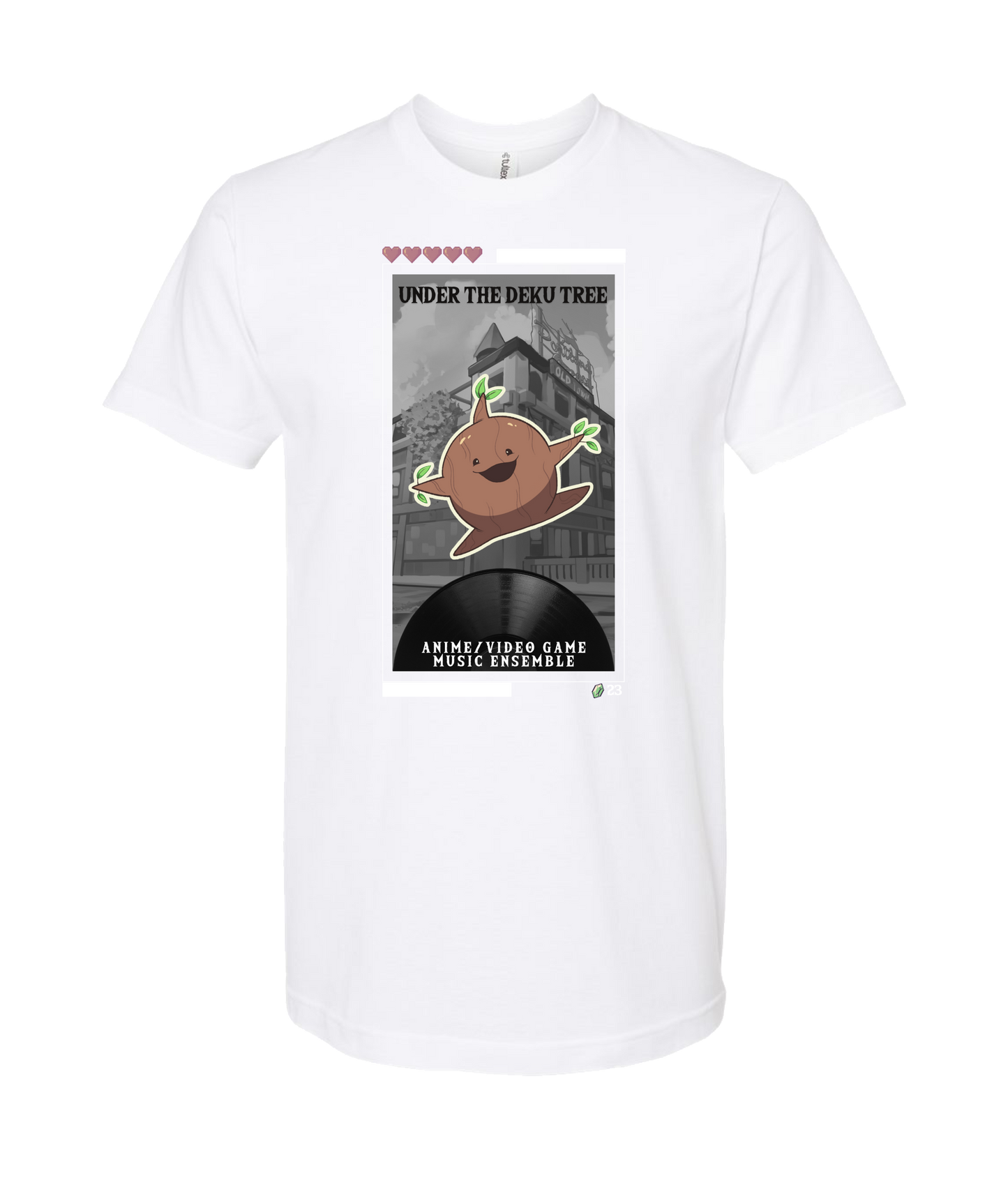 Under The Deku Tree - DESIGN 2 - White T Shirt