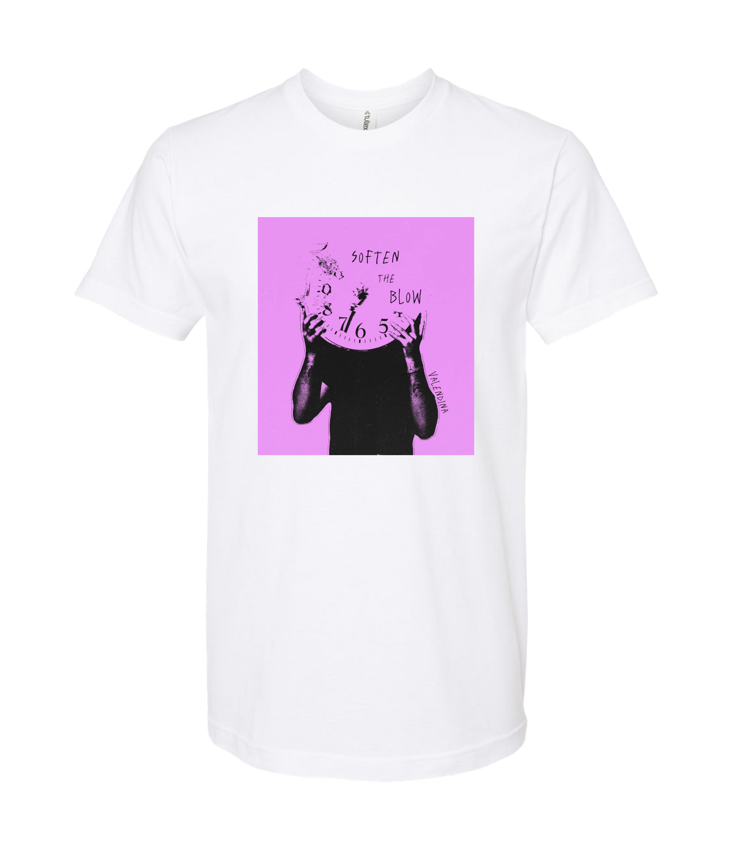 Valendina - SOFTEN THE BLOW - White T Shirt
