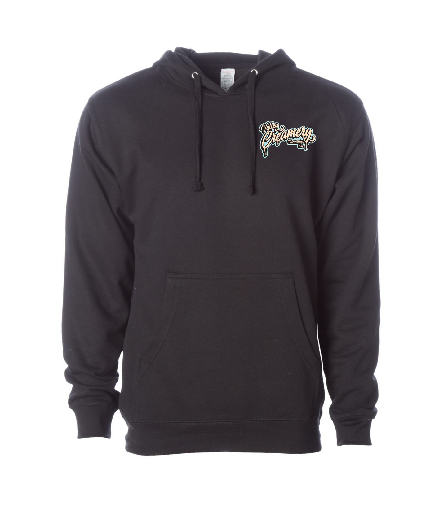 Valley Creamery Cannabis Co. - CREAMERY TRUCK - BLUE - Black Hoodie