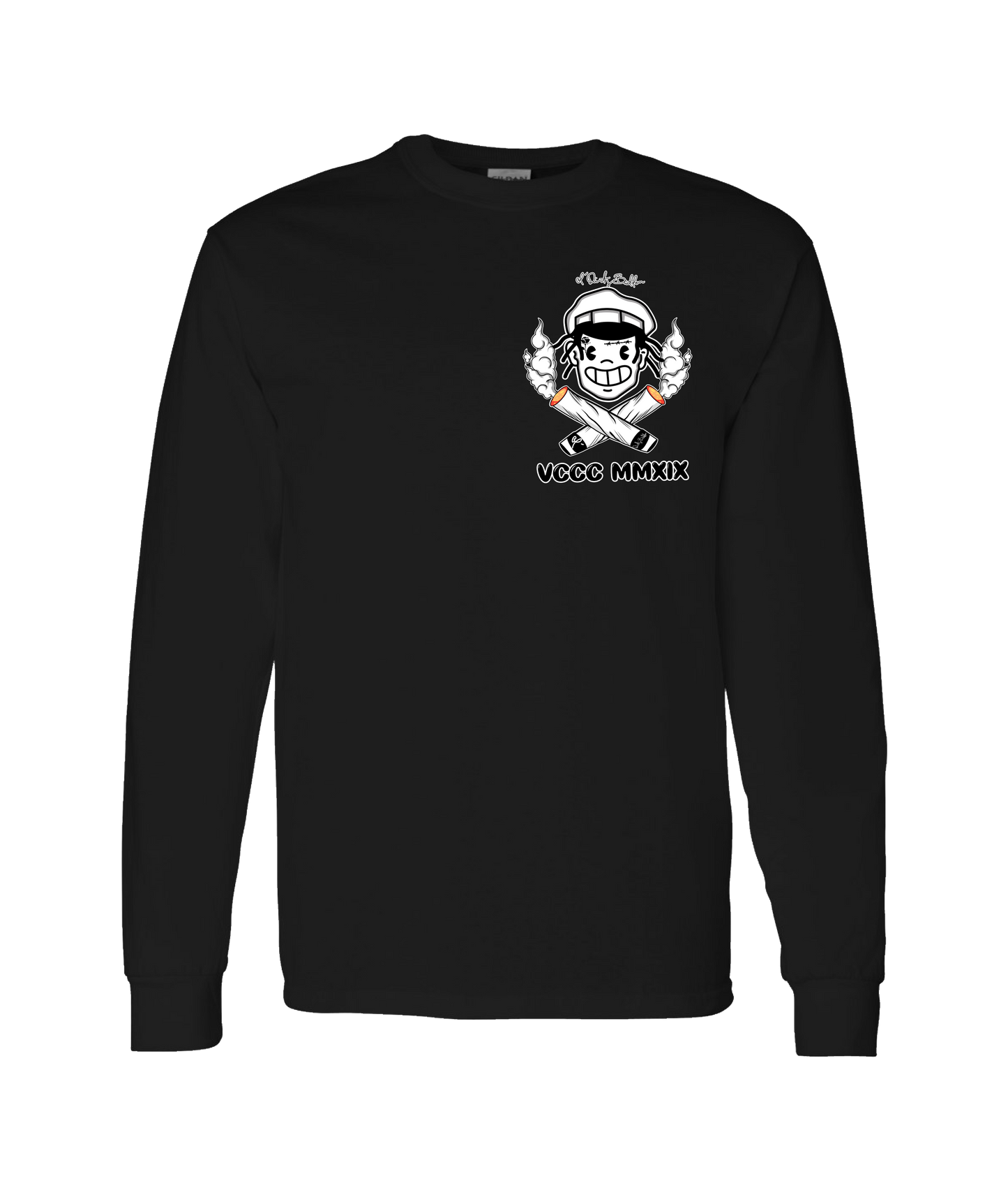 Valley Creamery Cannabis Co. - Pablitos - Black Long Sleeve T