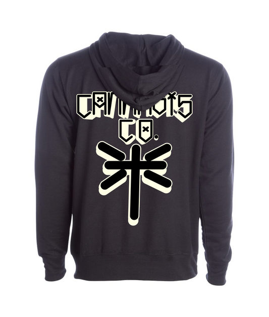 Valley Creamery Cannabis Co. - Fire In Fire Out Capsule - Black Hoodie