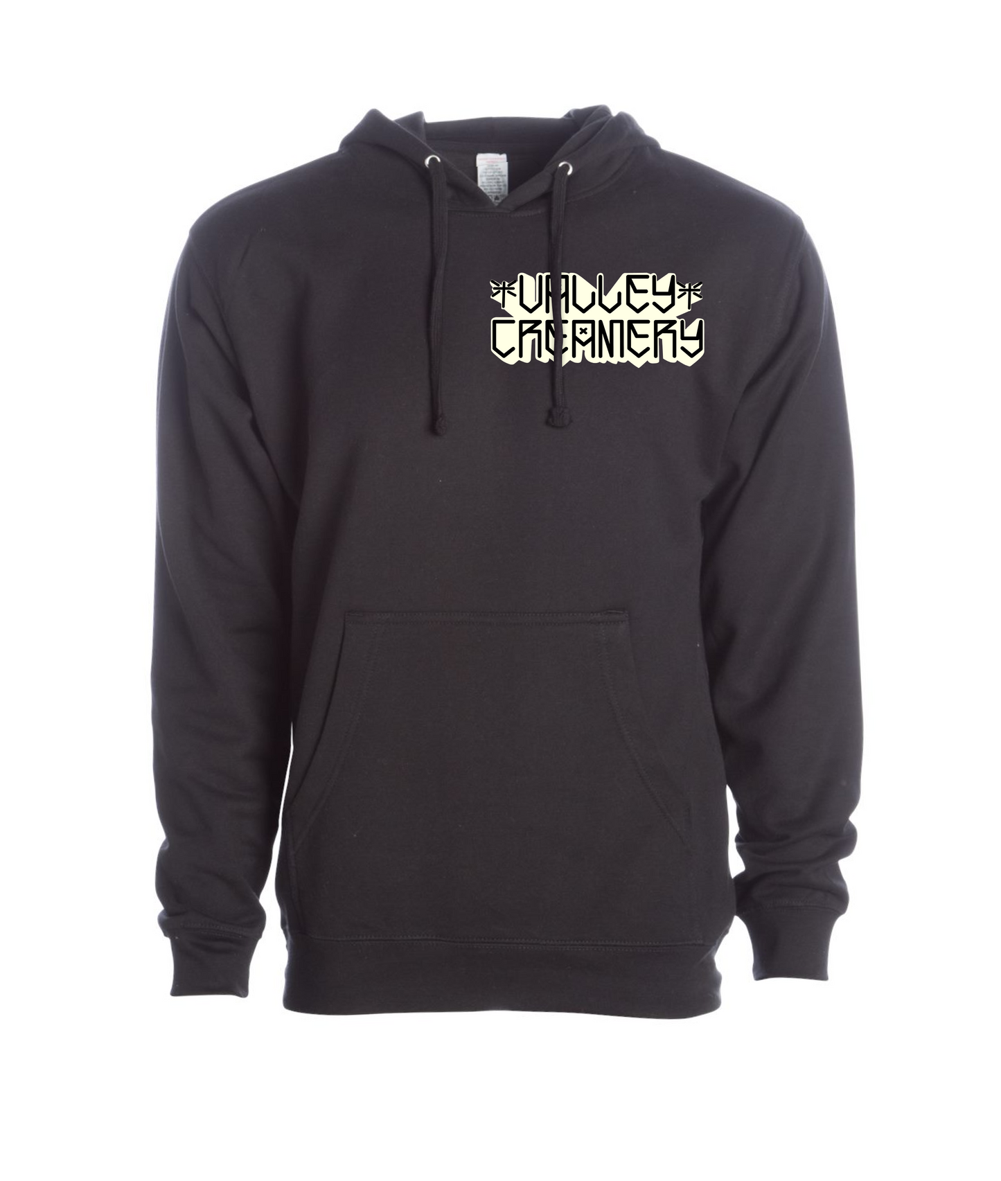 Valley Creamery Cannabis Co. - Fire In Fire Out Capsule - Black Hoodie