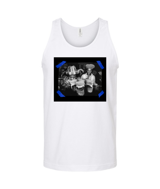V-VCCCTOP - Pablo Pacho - White Tank Top