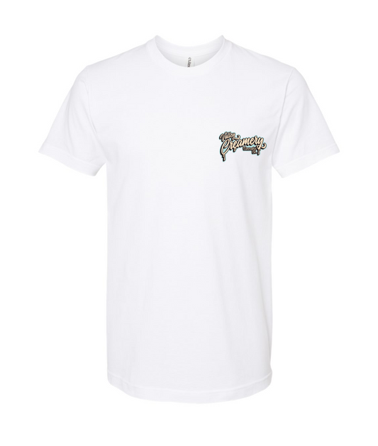V-VCCCTOP - CREAMERY TRUCK - BLUE - White T Shirt