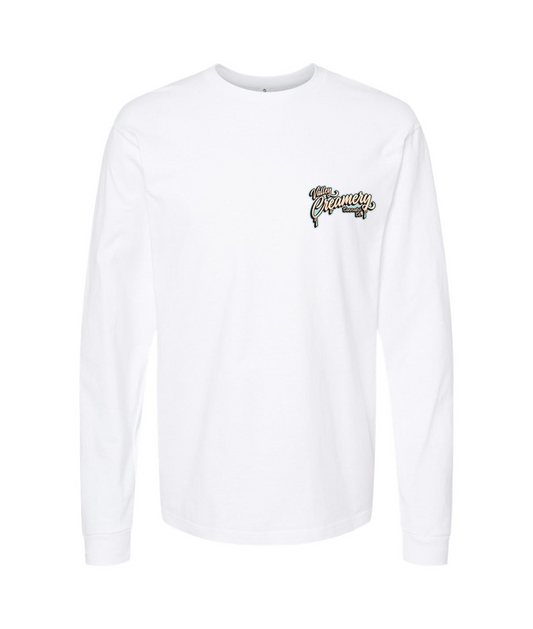 V-VCCCTOP - CREAMERY TRUCK - BLUE - White Long Sleeve T