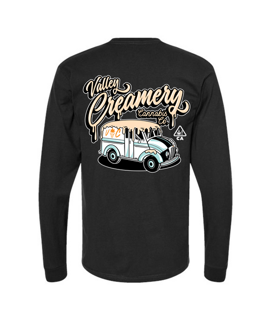 V-VCCCTOP - CREAMERY TRUCK - Black Zip Up Hoodie