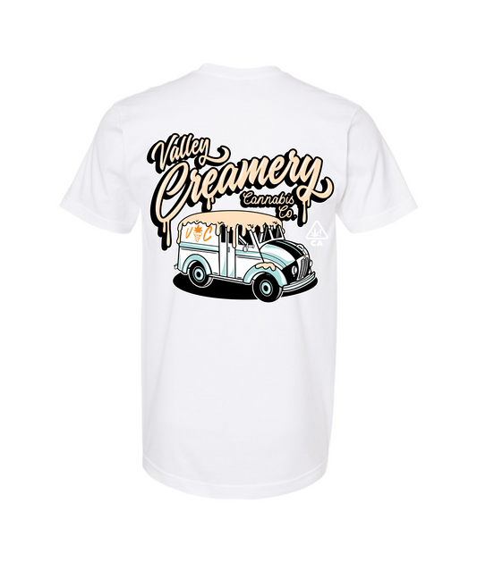 Valley Creamery Cannabis Co. - CREAMERY TRUCK - White T Shirt