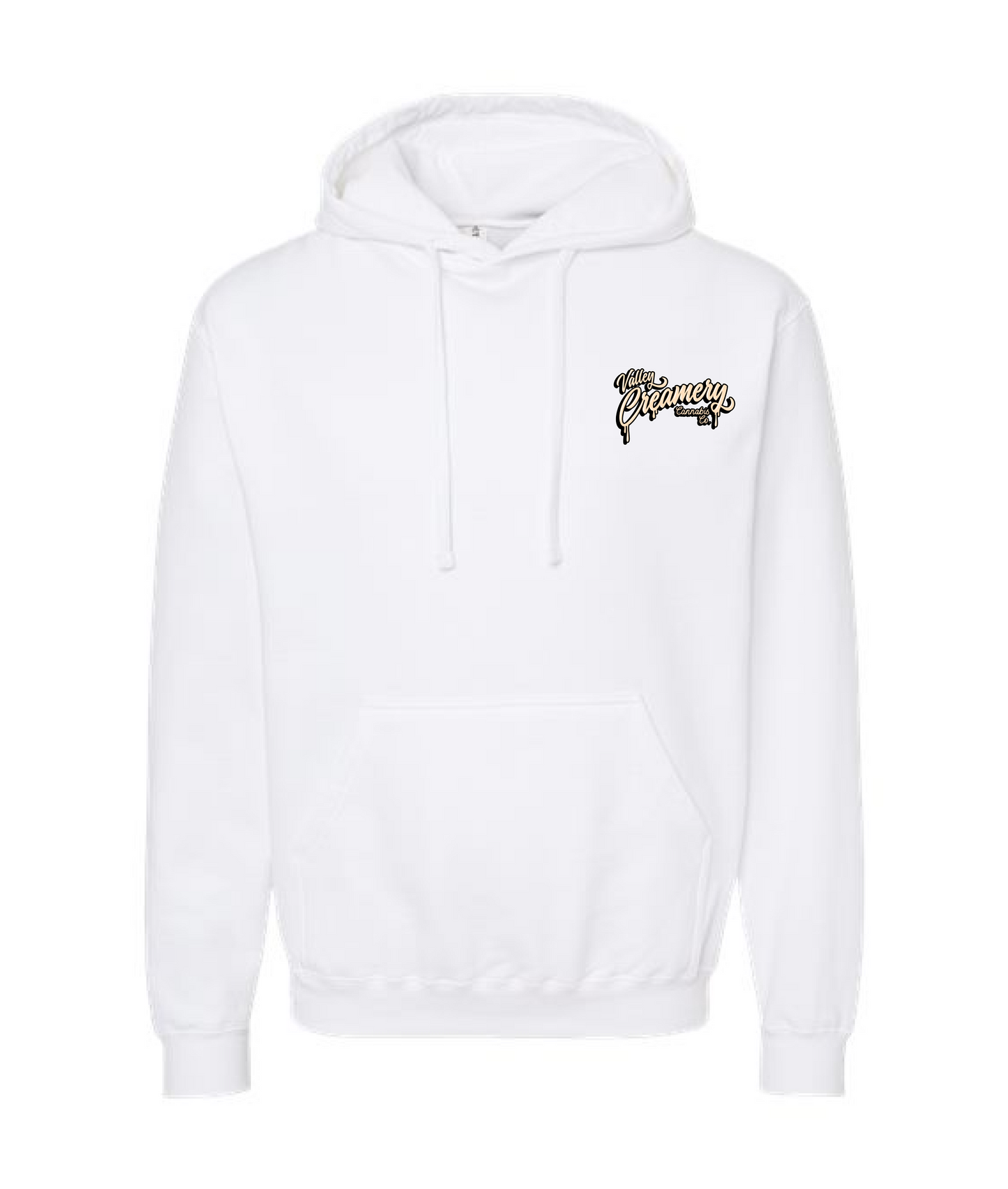 Valley Creamery Cannabis Co. - CREAMERY TRUCK - White Hoodie