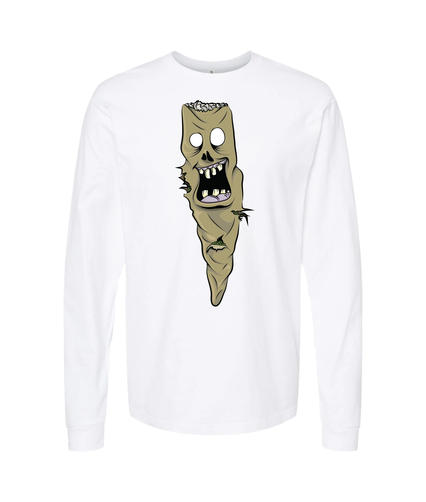 Varn Curtis - Logo - White Long Sleeve T