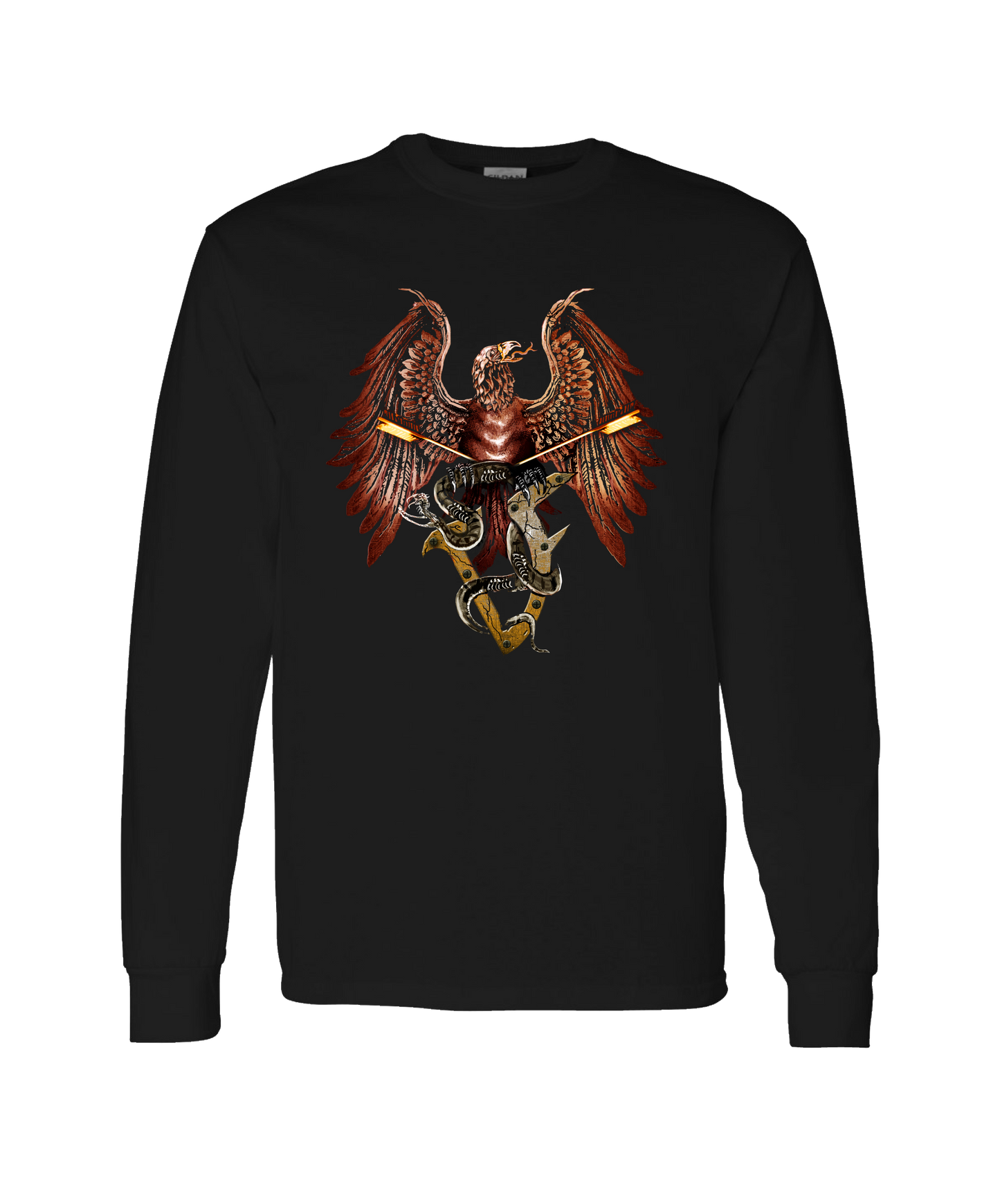 V-VHTOP - LOGO 1 - Black Long Sleeve T