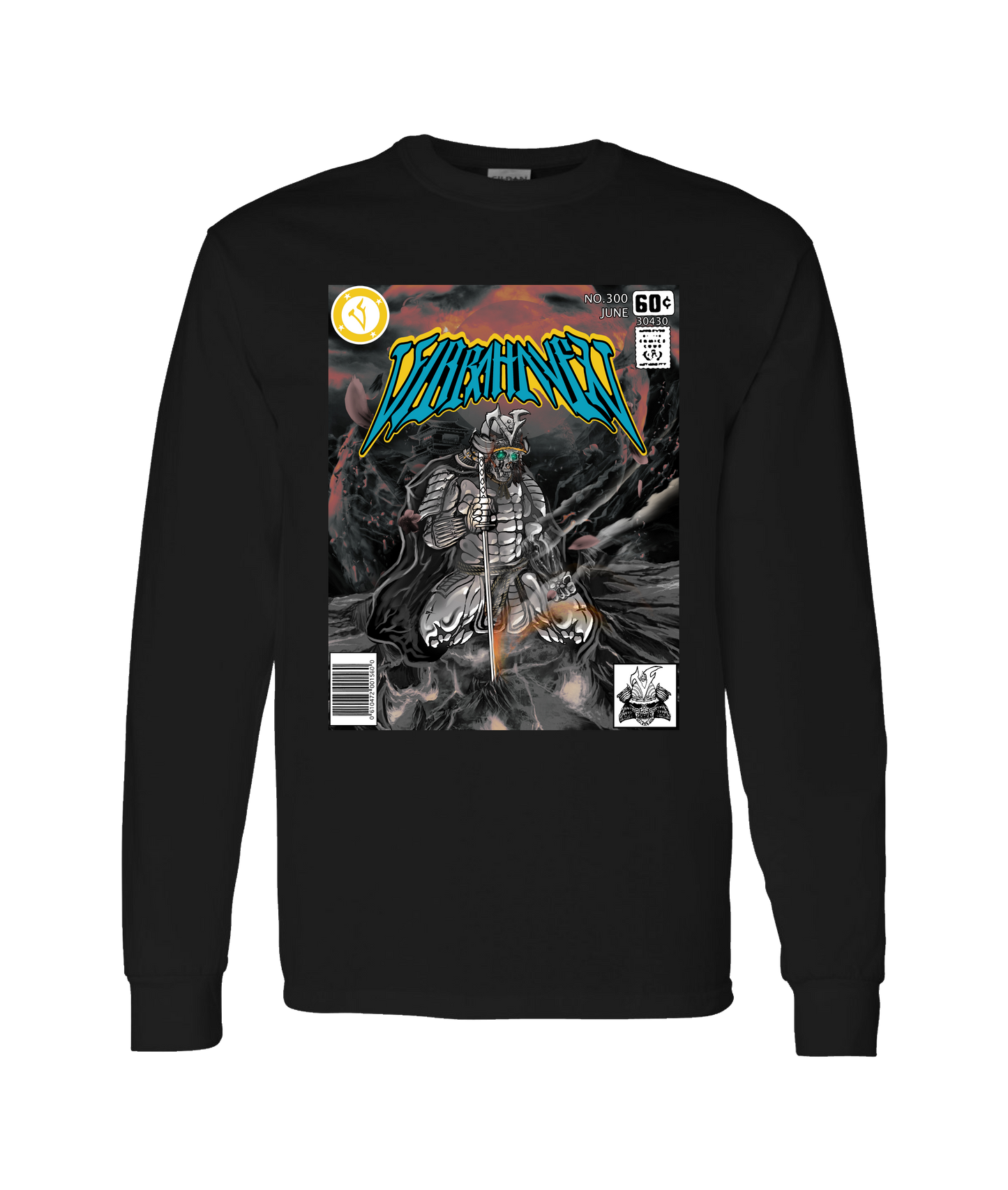 V-VHTOP - LOGO 2 - Black Long Sleeve T
