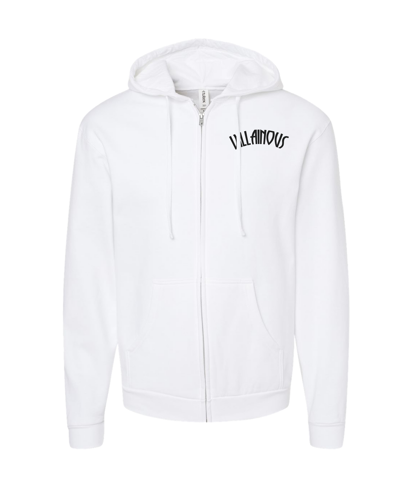 Villainous - Him Reaper - White Zip Up Hoodie