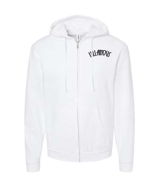 V-VILTOP - Him Reaper - White Zip Up Hoodie