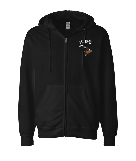 V-VILTOP - Villainous - Black Zip Up Hoodie