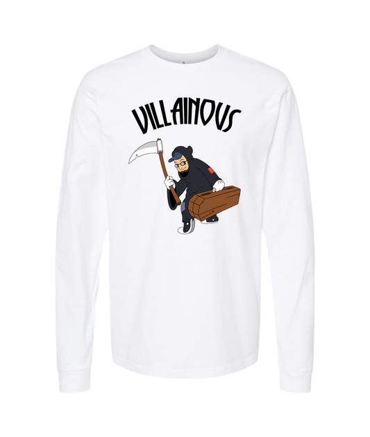V-VILTOP - Villainous - White Long Sleeve T
