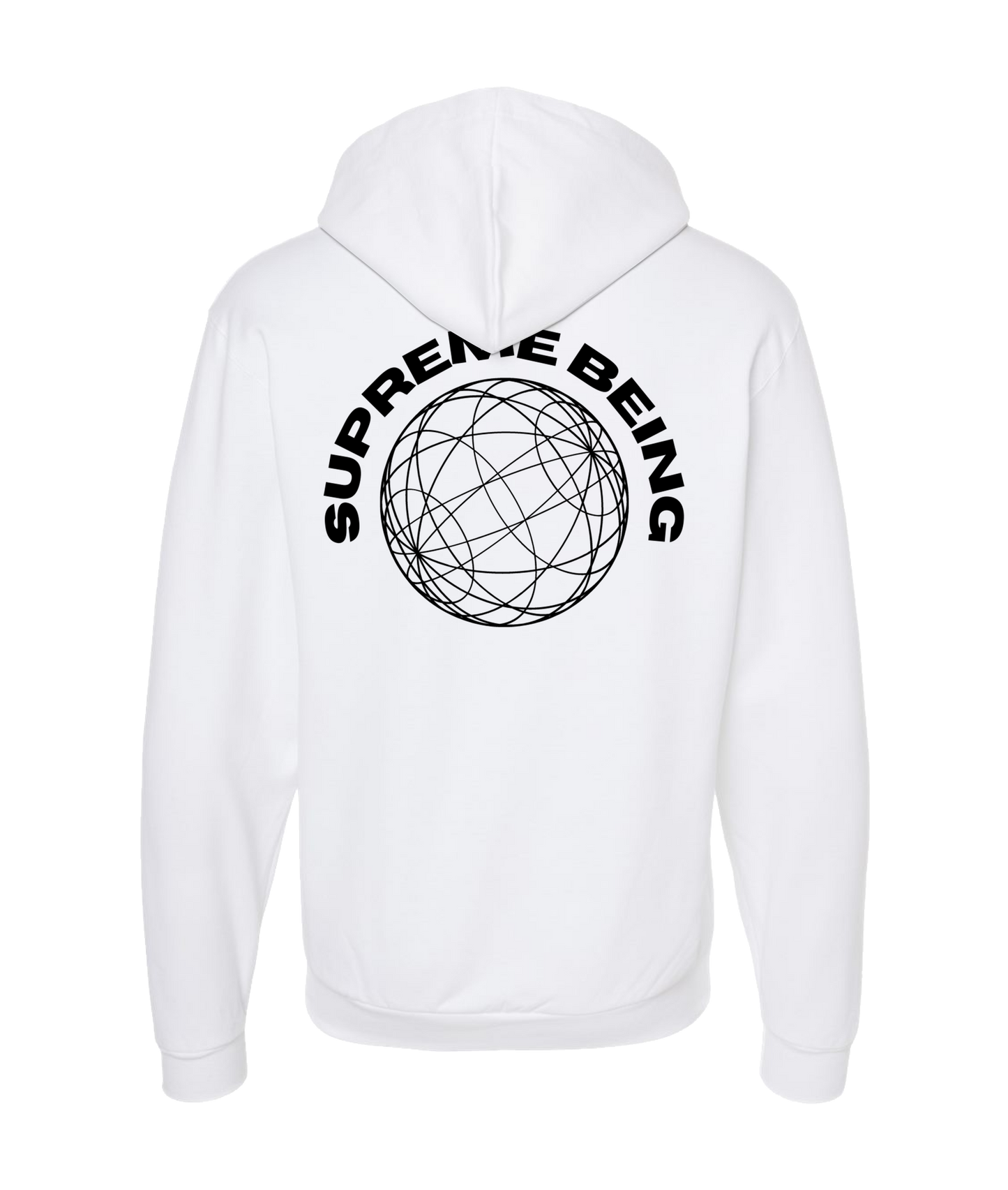 Vontay - Supreme Being - White Zip Up Hoodie