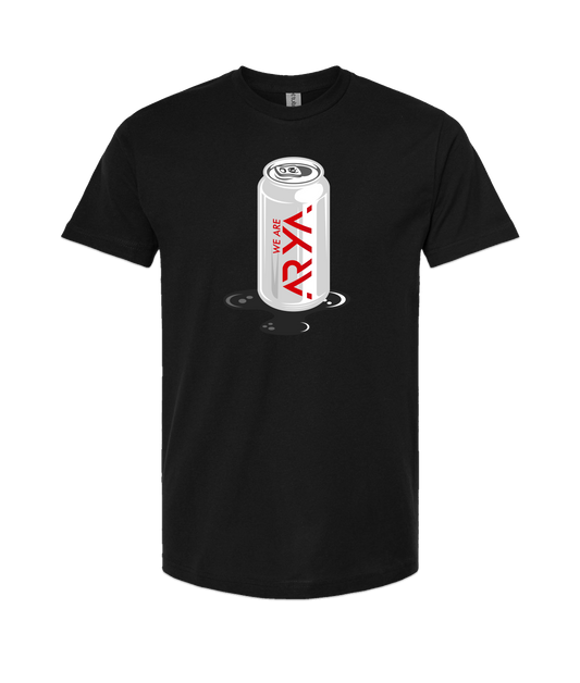 We Are Arya - Logo Center LG - Black T-Shirt