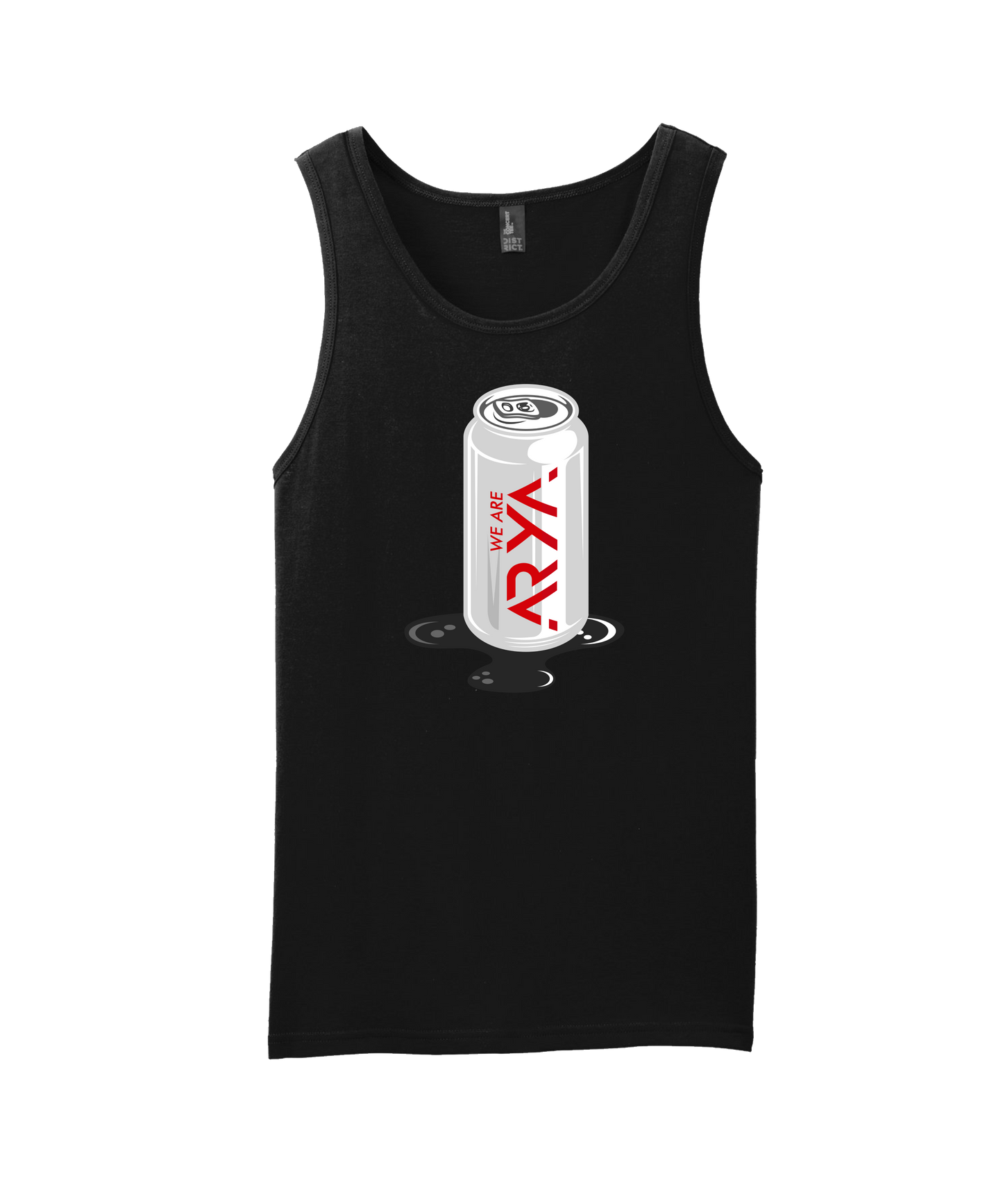 We Are Arya - Logo Center LG - Black Tank Top