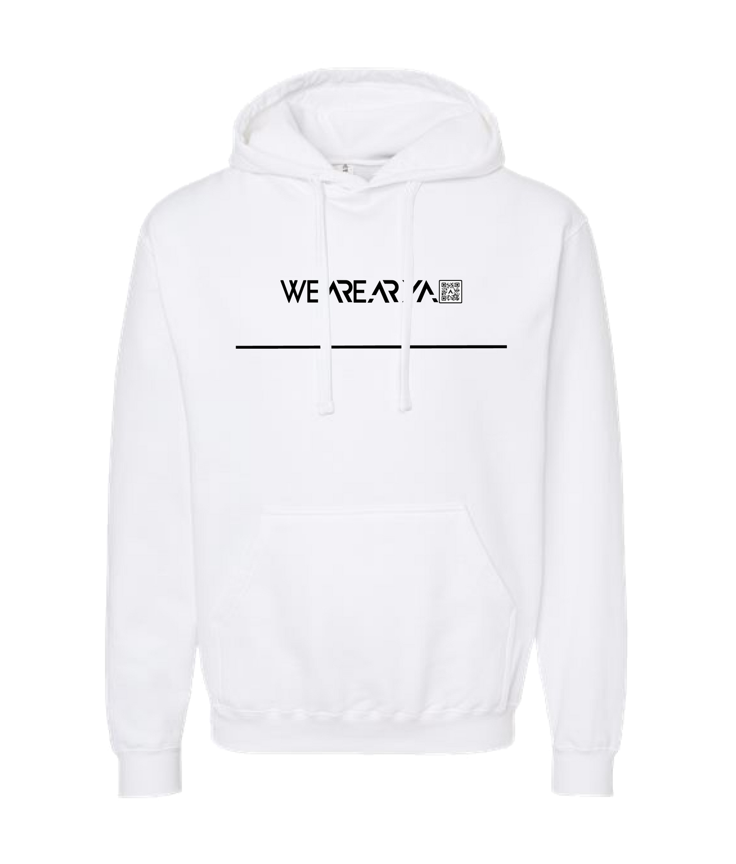 We Are Arya - Write Your Own - White Hoodie