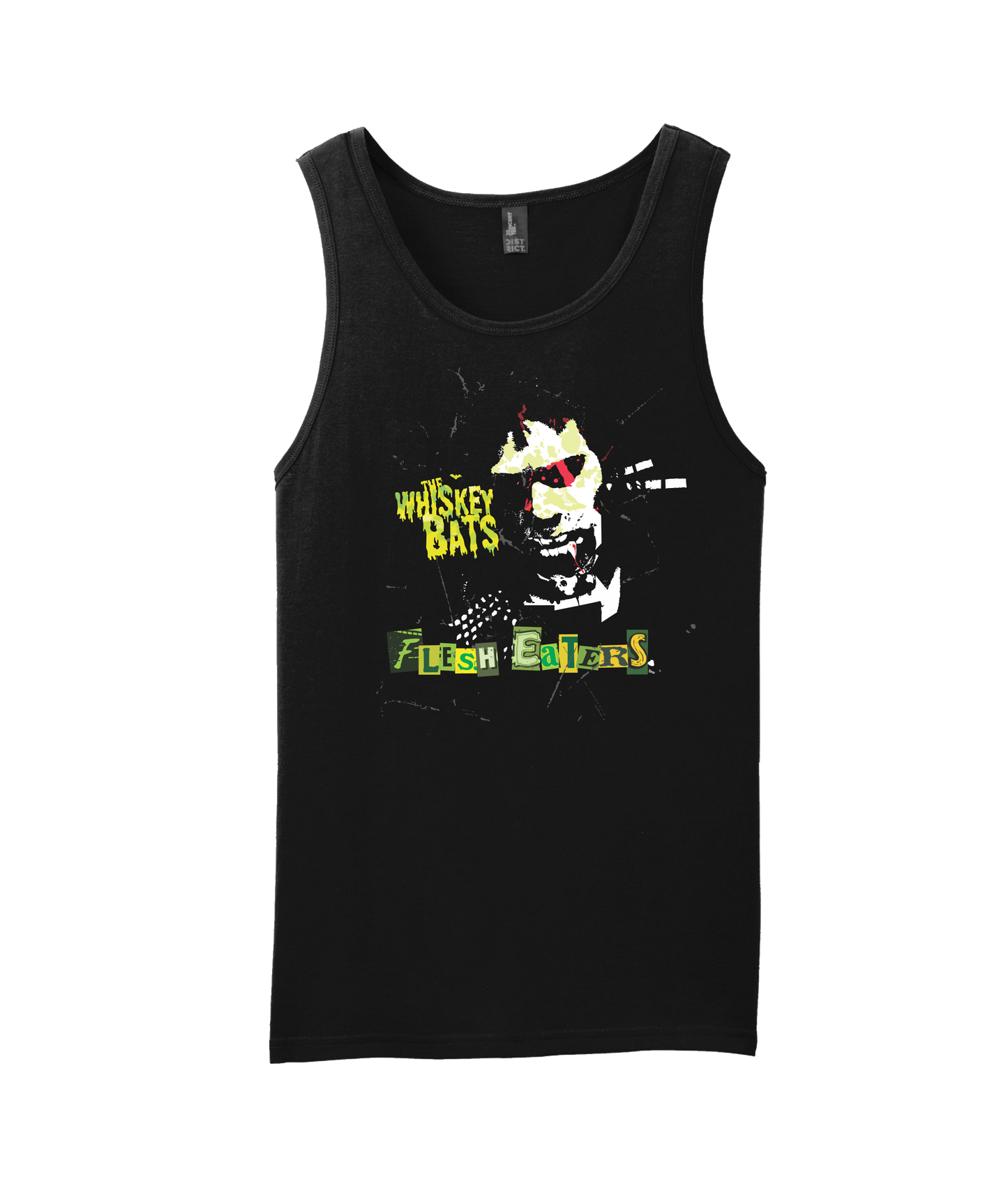 The Whiskey Bats - Flesh Eaters EP - Black Tank Top