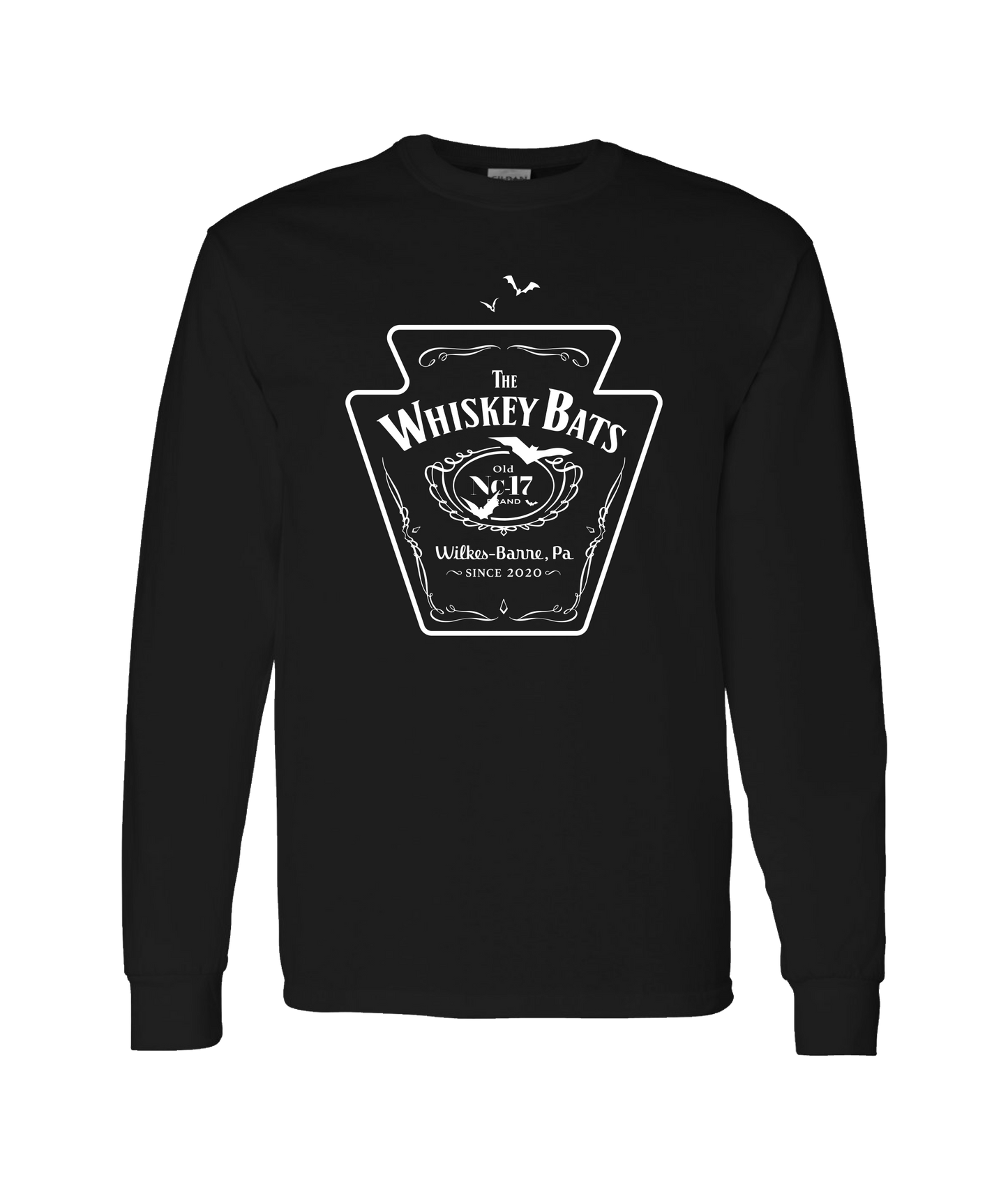 The Whiskey Bats - Wilkes-Barre, PA - Black Long Sleeve T