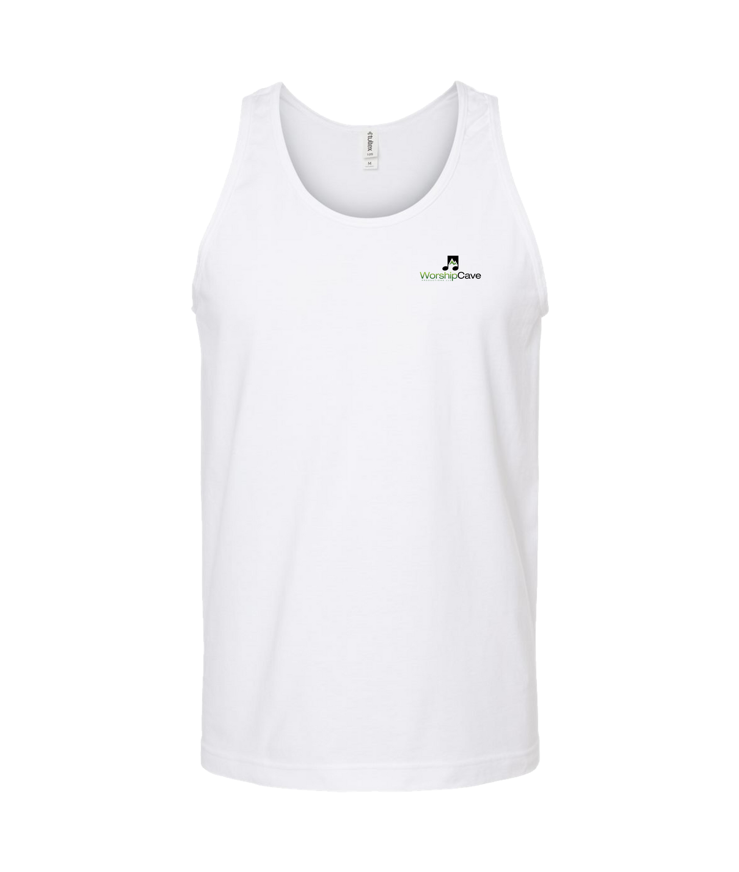 WorshipCave Productions LLC - Colored Logo - White Tank Top