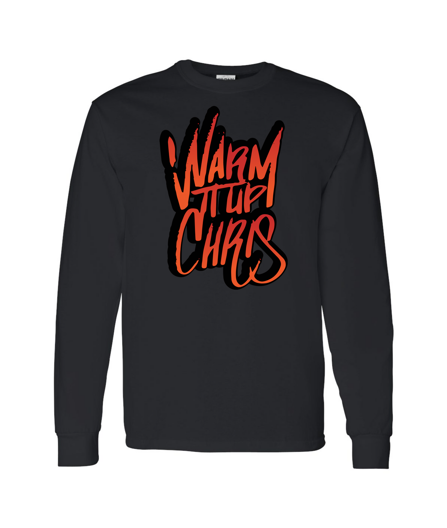 Warmitupchris Logo Long Sleeve T