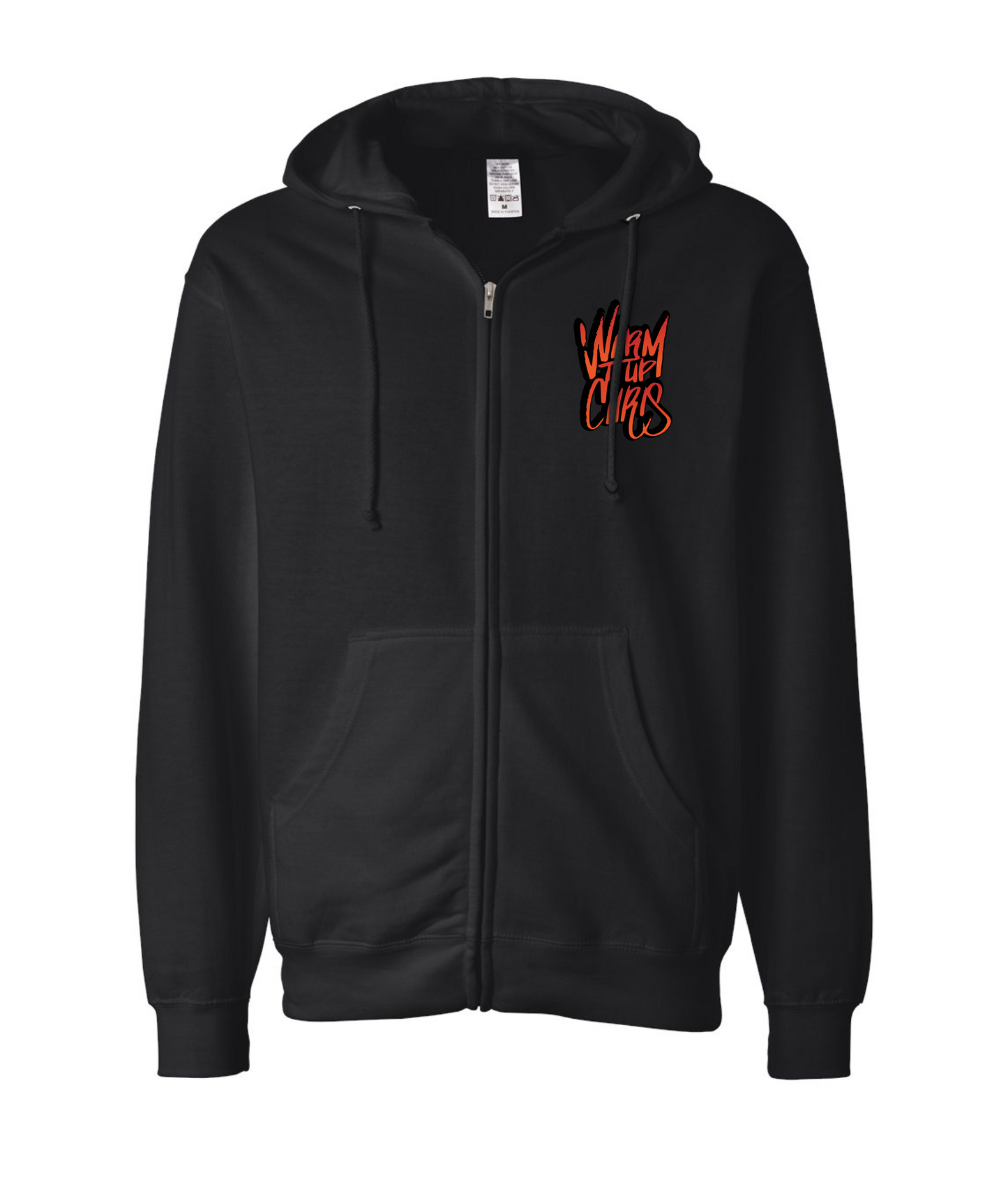 Warmitupchris Logo Zip Hoodie