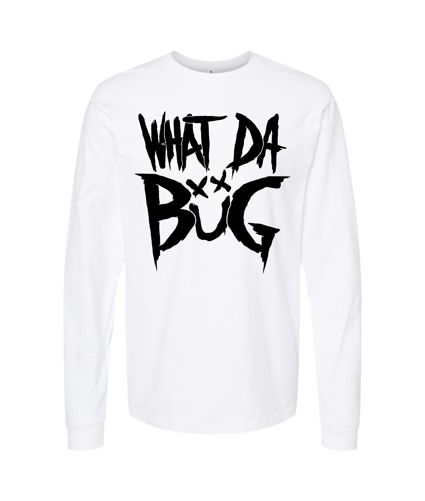 WhatDaBuG - Logo - White Long Sleeve T