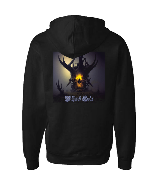 Withered Gods - Death Rattle - Black Zip Up Hoodie