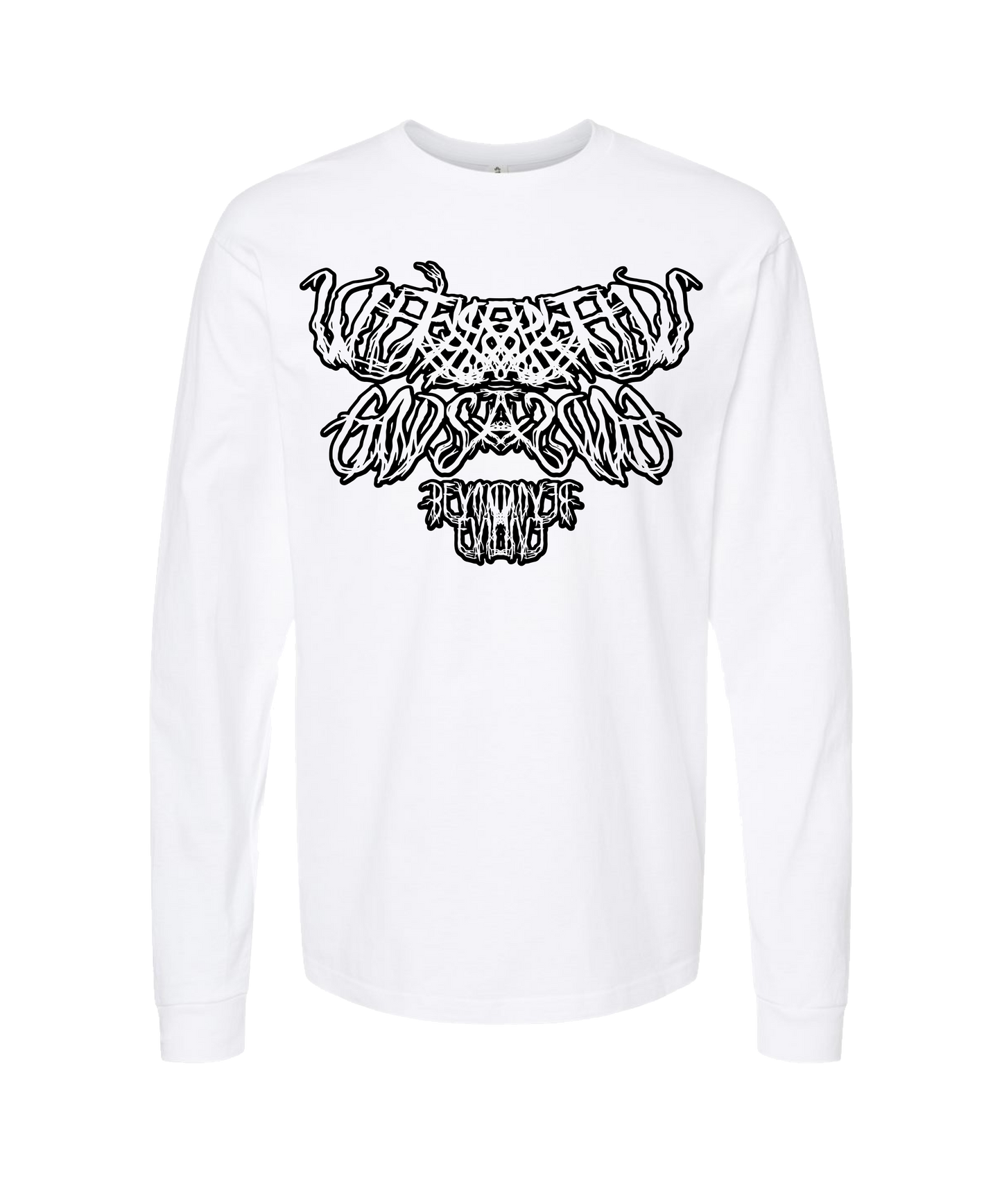 Withered Gods - Logo - White Long Sleeve T