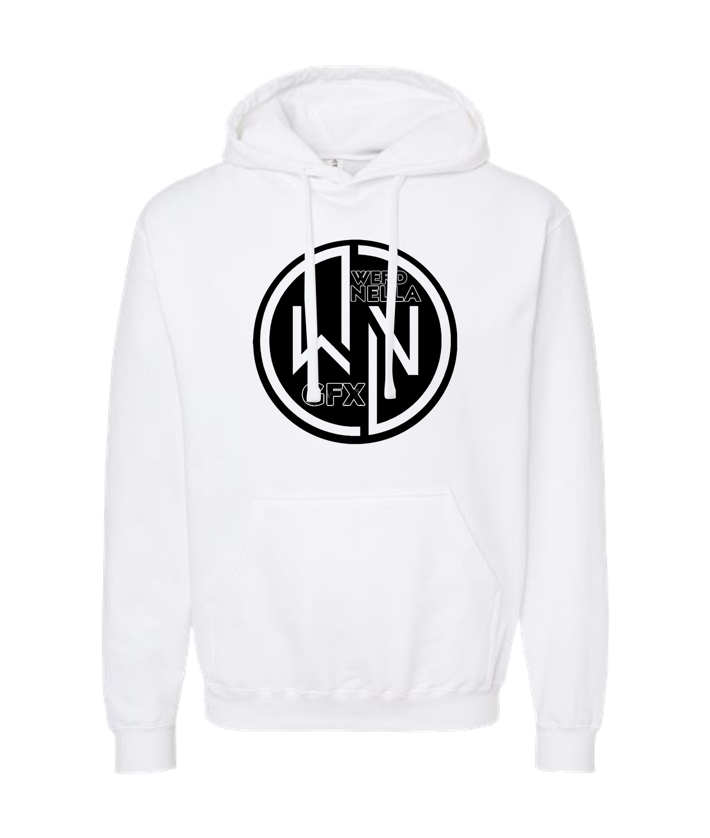 Werd Nella Graphics - WN GFX - White Hoodie