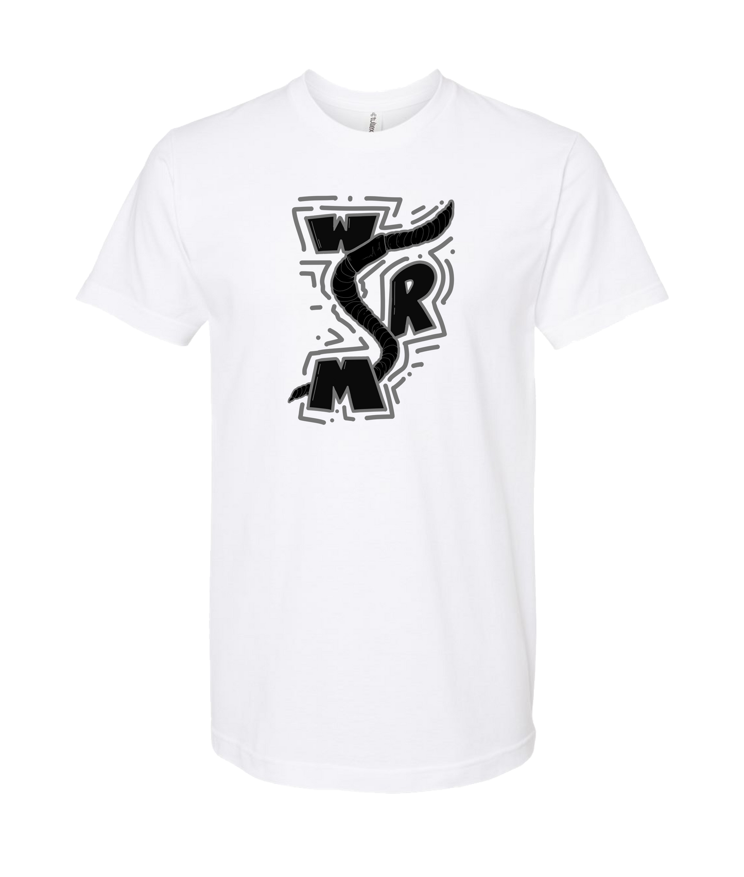 White Rose Motel
- B&W Worm - White T-Shirt