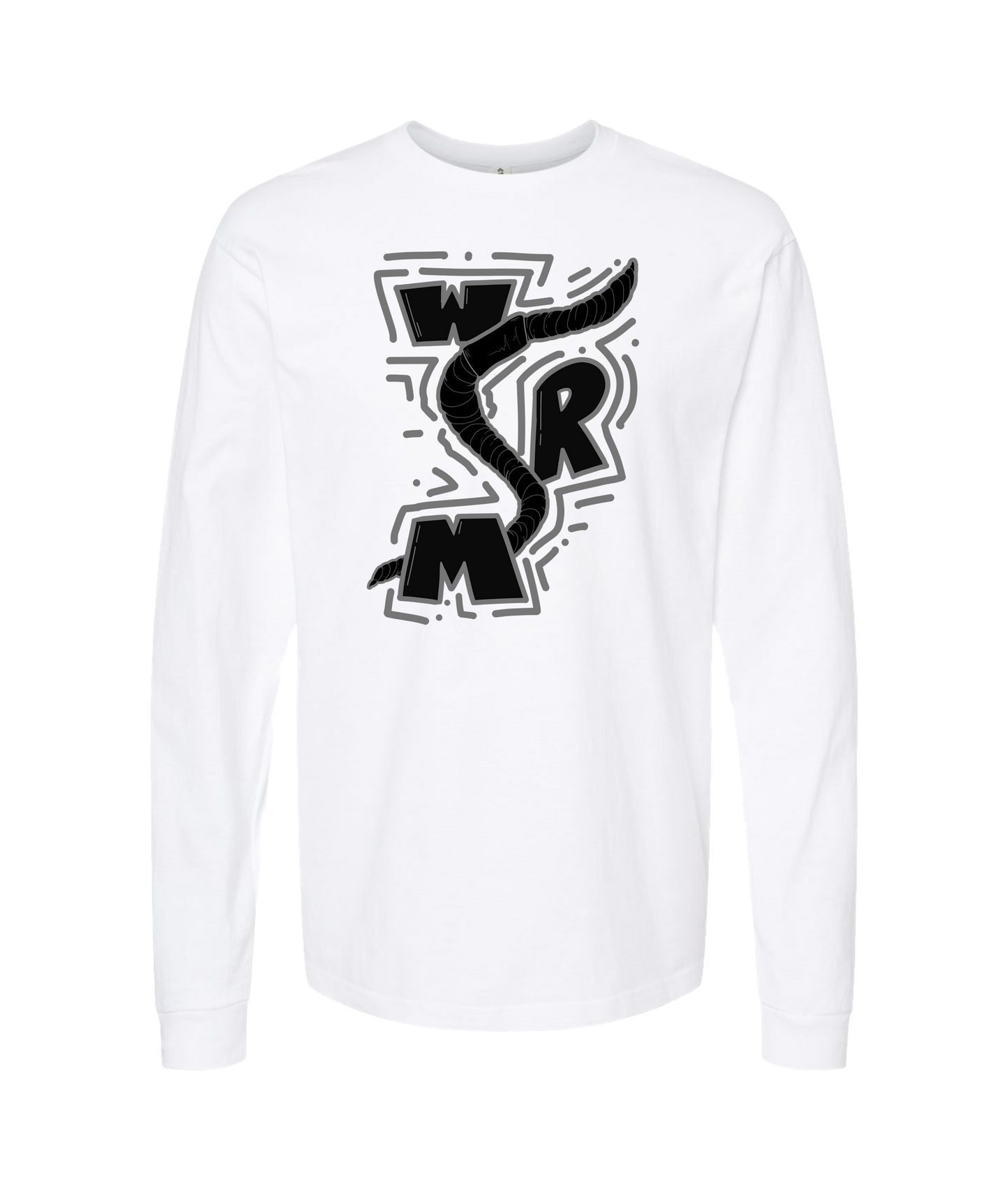 White Rose Motel
- B&W Worm - White Long Sleeve T