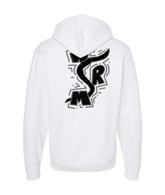 White Rose Motel
- B&W Worm - White Zip Up Hoodie