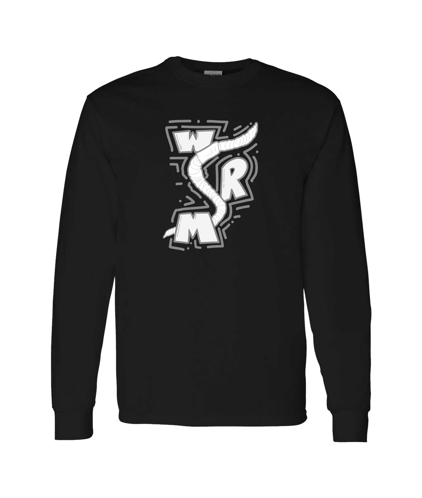 White Rose Motel
- B&W Worm - Black Long Sleeve T