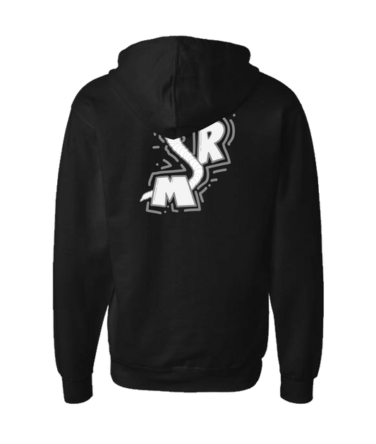 White Rose Motel
- B&W Worm - Black Zip Up Hoodie