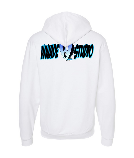 WWade Studio Online Merchandise - WWade Studio Nabby - White Zip Up Hoodie