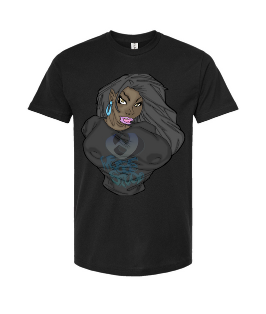 WWade Studio Online Merchandise - WWade Studio Sexy Babes - Black T Shirt