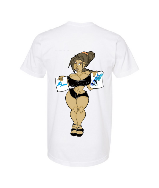 WWade Studio Online Merchandise - WWade Studio Sexy Babes - White T Shirt