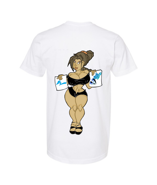 V-WSOMTOP - WWade Studio Sexy Babes - White T Shirt