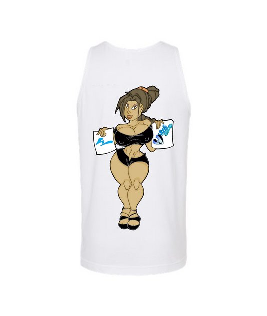 V-WSOMTOP - WWade Studio Sexy Babes - White Tank Top