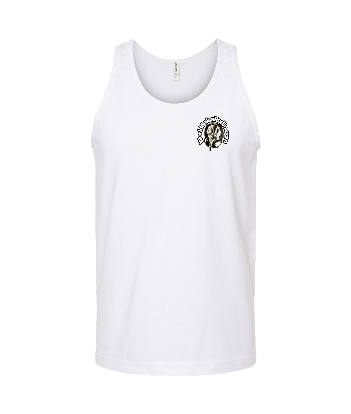 WorldSalsaRadio
- Salsa Mic - White Tank Top