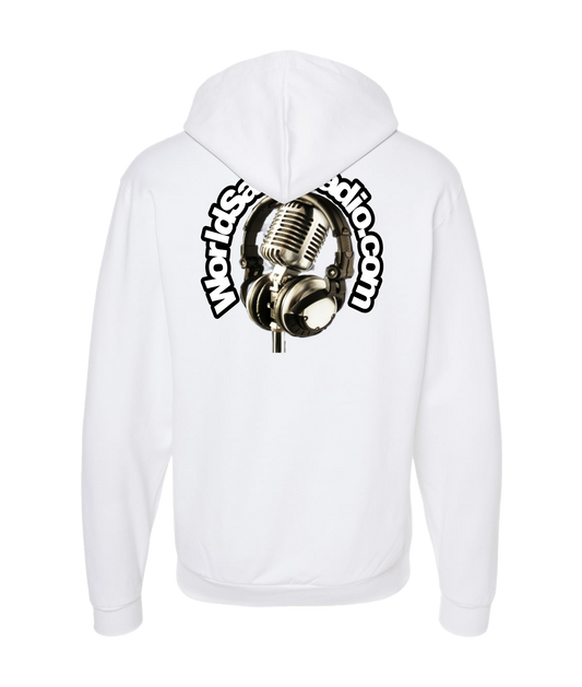WorldSalsaRadio
- Salsa Mic - White Zip Up Hoodie