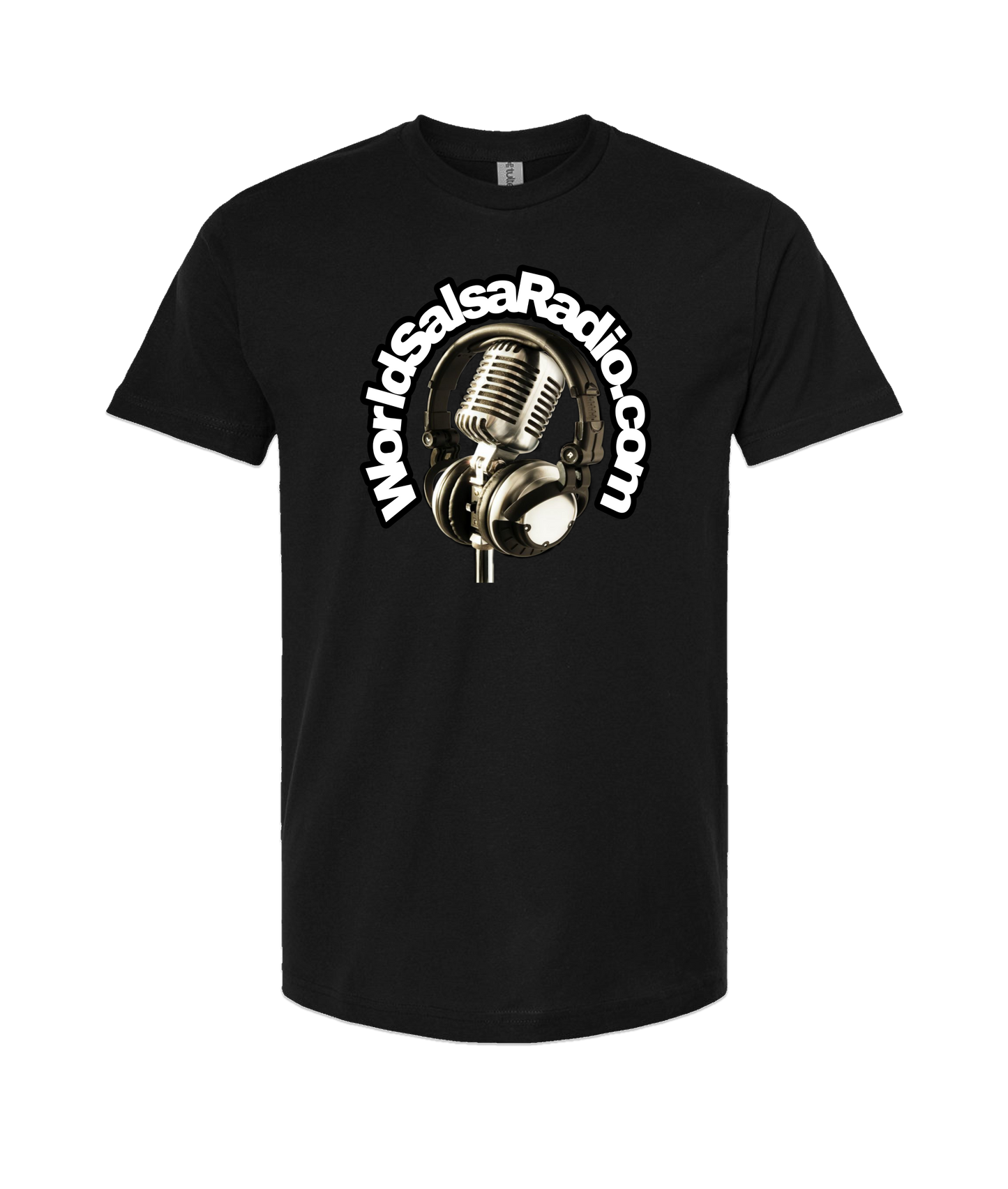 WorldSalsaRadio
- Salsa Mic - Black T Shirt