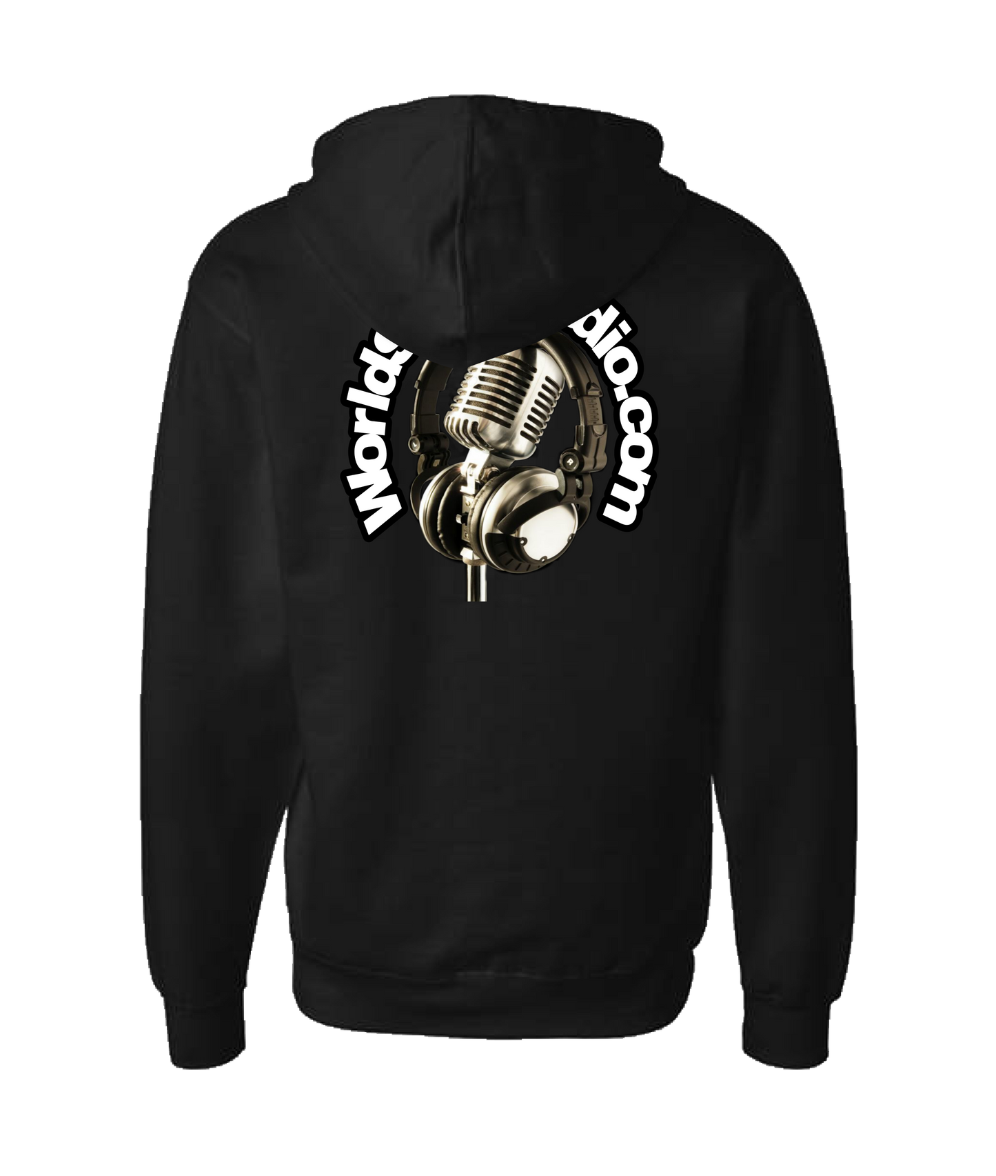 WorldSalsaRadio
- Salsa Mic - Black Zip Up Hoodie