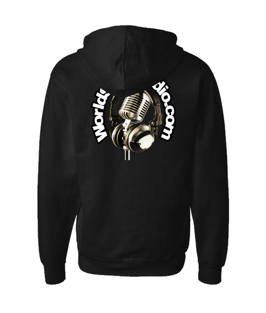 WorldSalsaRadio
- Salsa Mic - Black Zip Up Hoodie