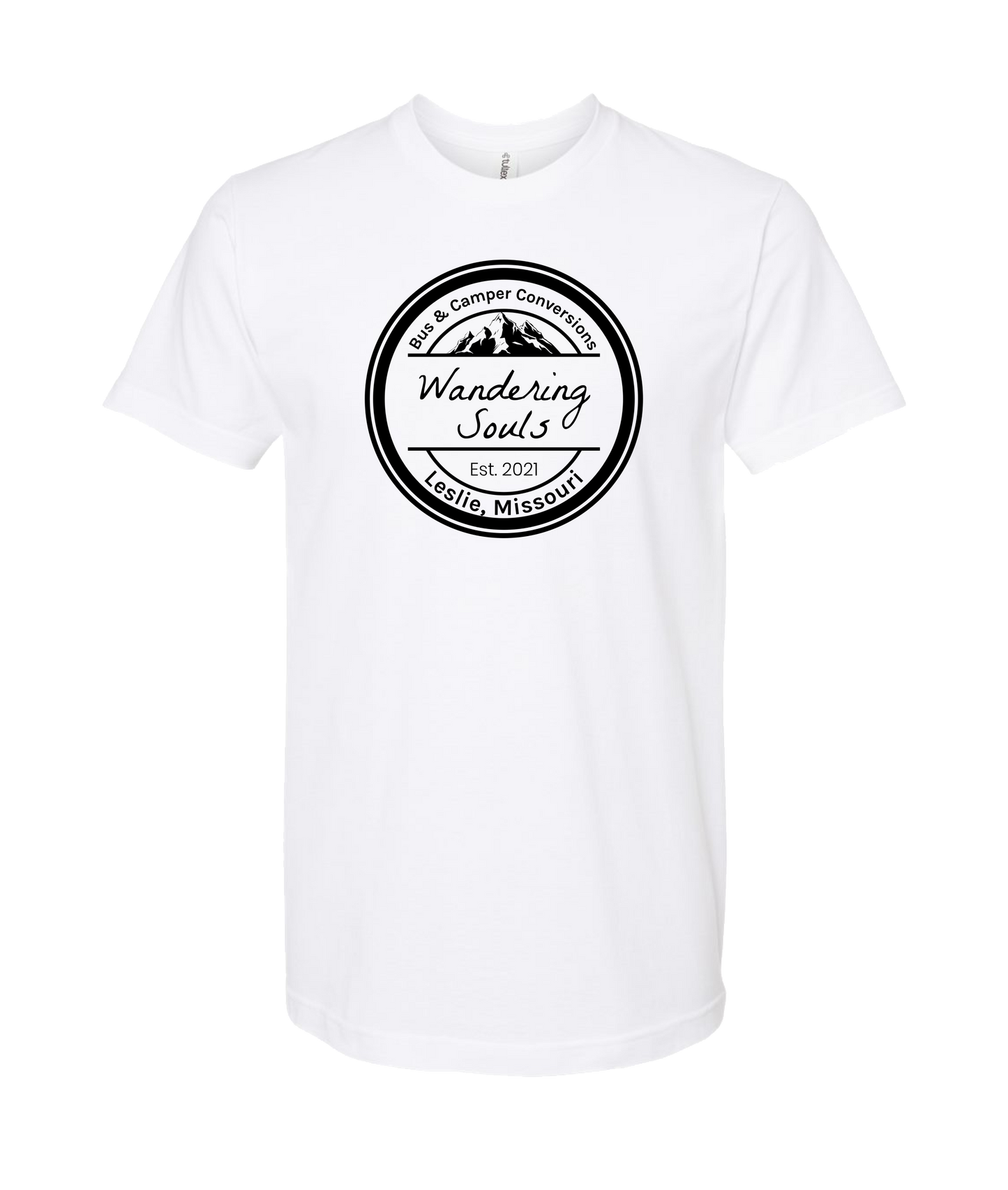 Wandering Souls - Logo - White T-Shirt