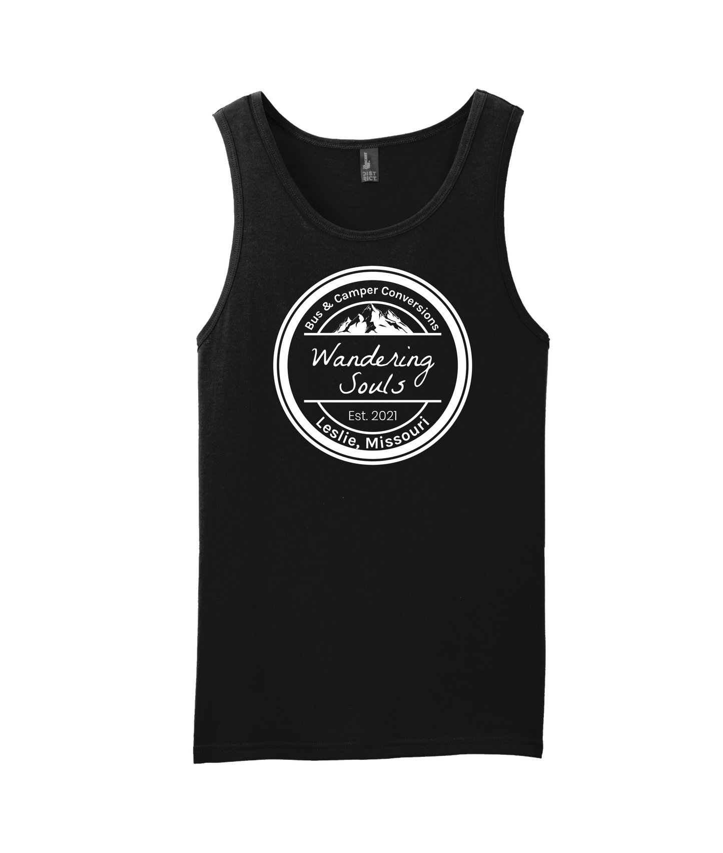 Wandering Souls - Logo - Black Tank Top