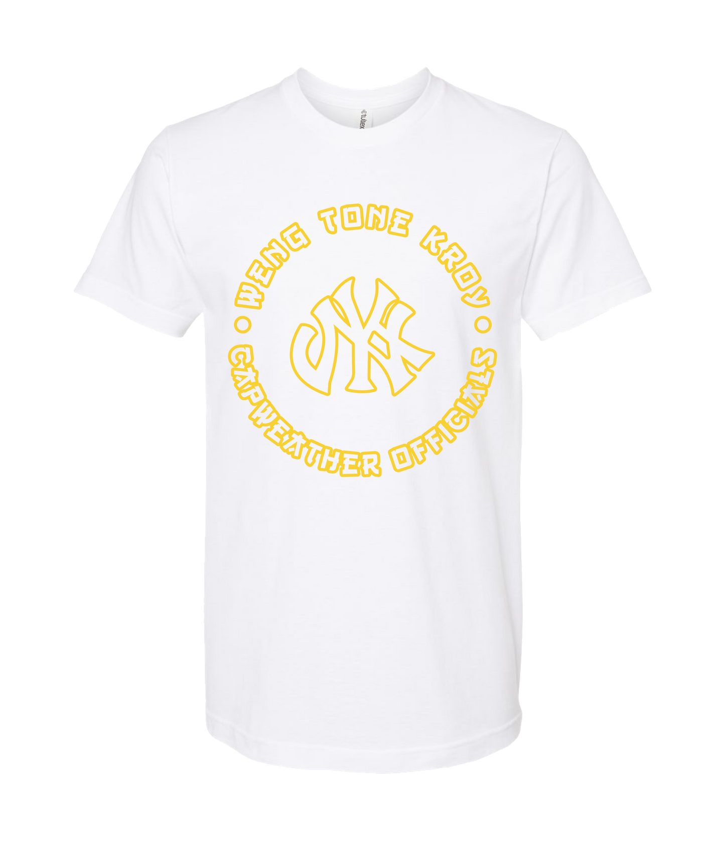 Weng Tone Kroy - DESIGN 1 - White T Shirt